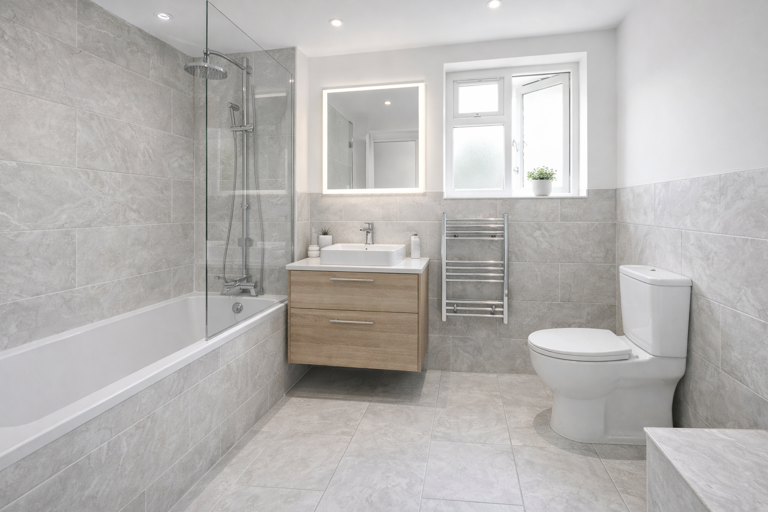 Bathroom renovation project 1